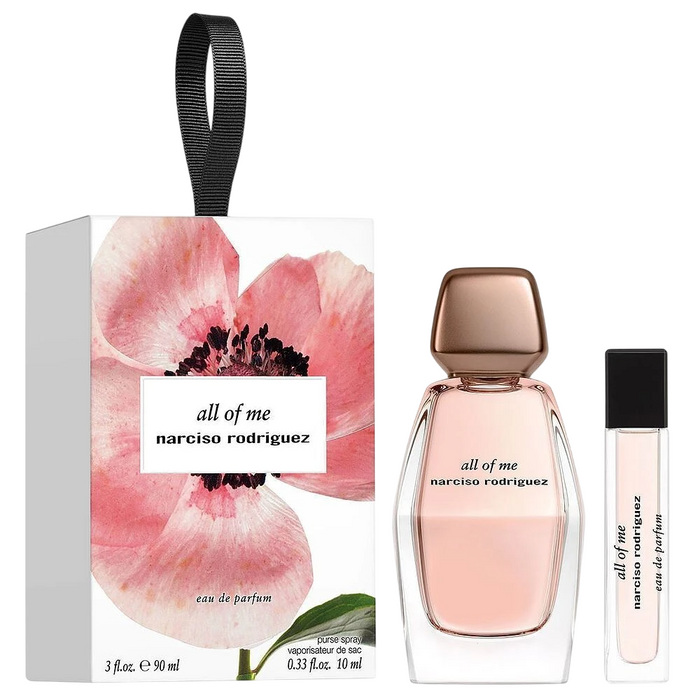 Set Narciso Rodriguez All Of Me, pentru femei: apă de parfum 90 ml + apă de parfum 10 ml