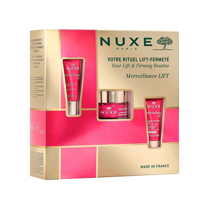 Set Nuxe Merveillance Lift: cremă de zi 50 ml + cremă de ochi 15 ml + cremă de noapte 15 ml
