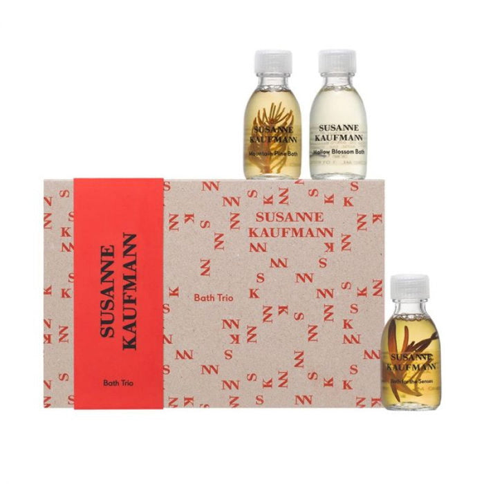 Set de baie Susanne Kaufmann Bath Trio, 2 uleiuri de baie + baie cu spumă, 3 x 30 ml