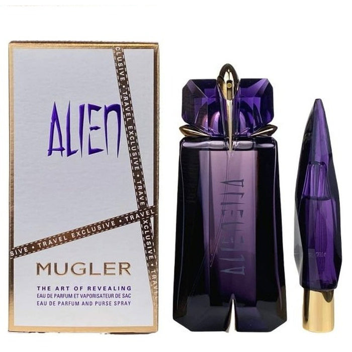 Set Thierry Mugler Alien, pentru femei: apă de parfum 90 ml + apă de parfum 10 ml
