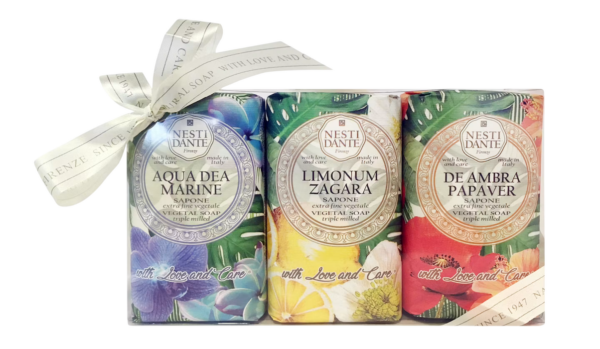 Set de săpun Nesti Dante With Love & Care, 3 x 250 g