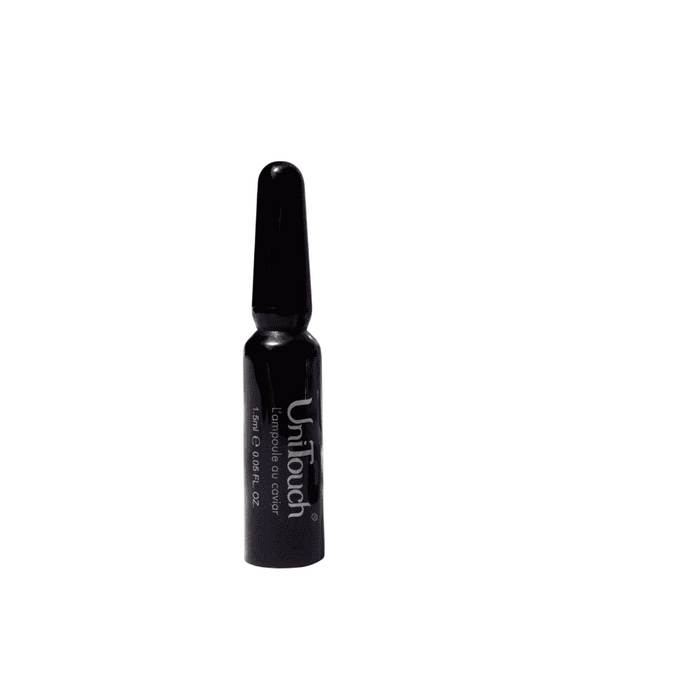 Set capsule de ser UniTouch L'ampule, cu extract de caviar, antiîmbătrânire, 5 x 1,5 ml, tester