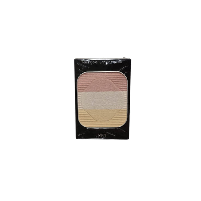 Paletă de față Shiseido Face Color Enhancing Trio, nuanța PK1 Lichi, 3 nuanțe, 7 g, tester