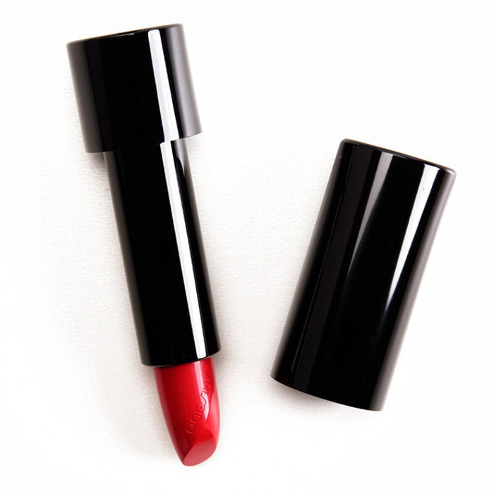 Ruj cremos Shiseido Veiled Rouge, nuanța Rd312 Mac, 4 g, tester