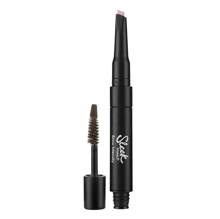Mascara pentru sprâncene și iluminator Sleek MakeUP Brow Intensity, nuanța Trandafir mediu, 3 ml