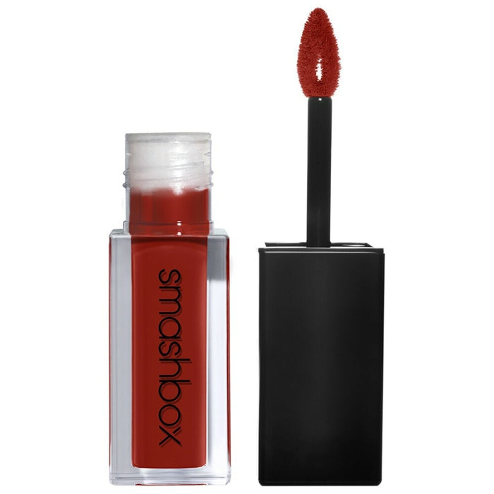 Ruj lichid Smashbox Always On, nuanța roșie, 4 ml