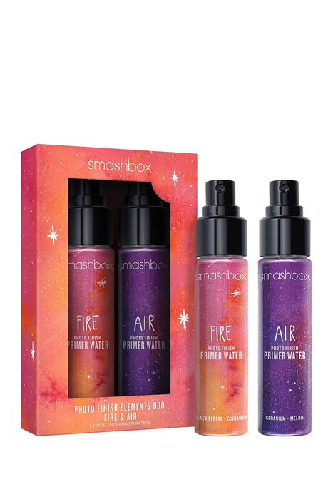 Set de amorse lichide Smashbox Cosmic Celebration Photo Finish Primer Water, Fire + Air, 2 x 30 ml