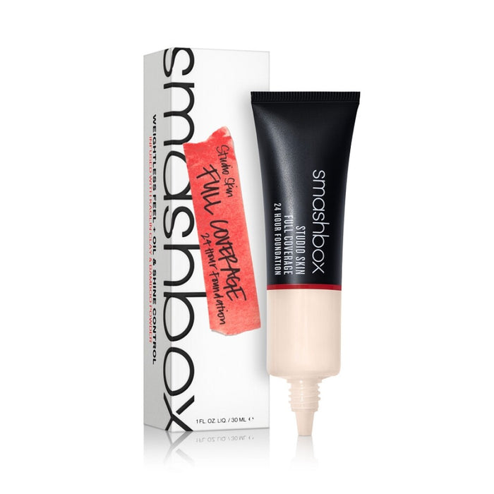 Fond de ten lichid Smashbox Studio Skin, acoperire mare, nuanța 0.2 Fair Warm Peach, 30 ml