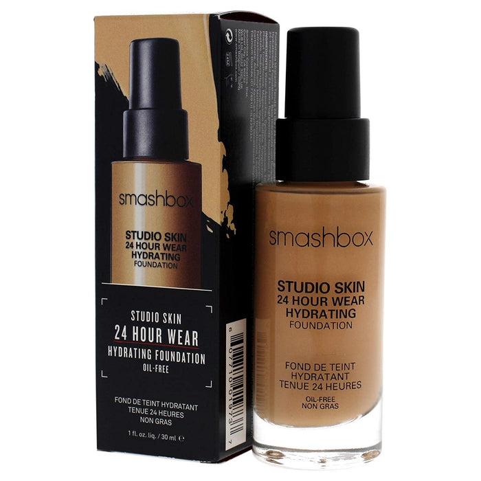 Fond de ten lichid Smashbox Studio Skin, hidratant, nuanța 2,3 Luminos mediu cald, 30 ml, tester