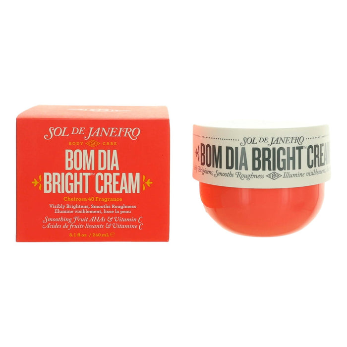 Cremă de corp Solinotes Bom Dia Luminare, iluminatoare, cu AHA și vitamina C, 75 ml