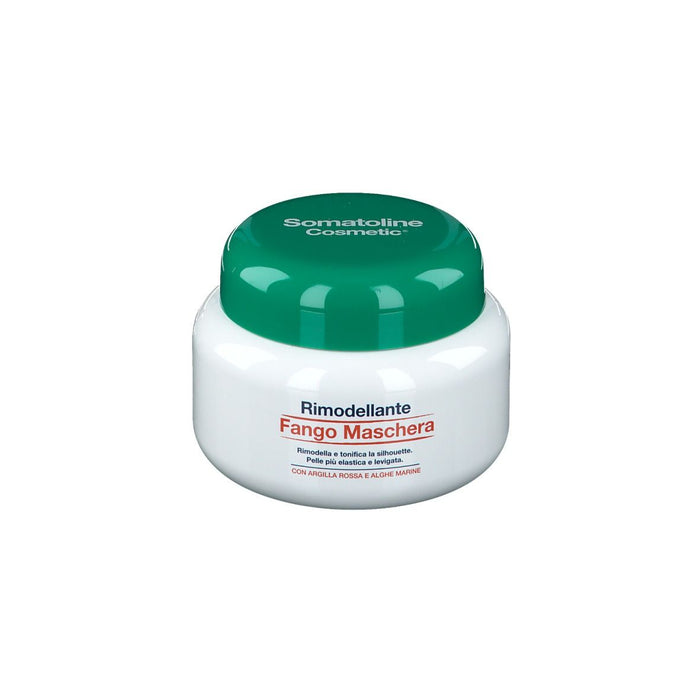 Mască de corp Somatoline Cosmetic Fango Maschera, remodelantă, cu argilă roșie și alge marine, 500 ml