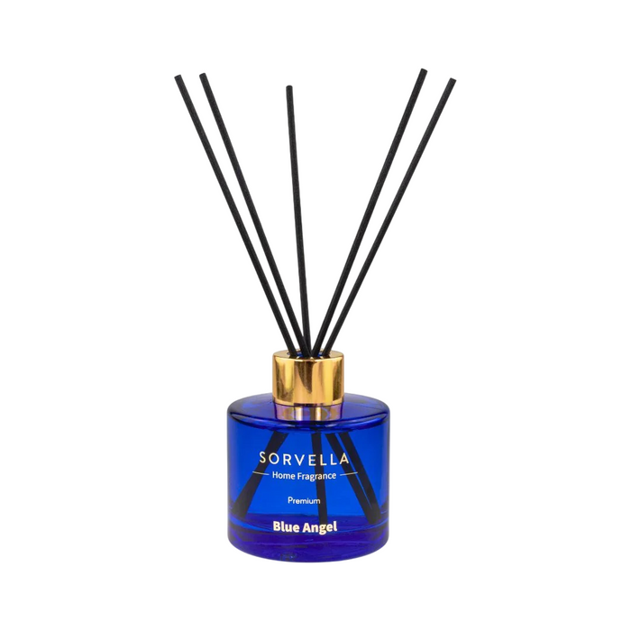 Difuzor de aromă cu bețișoare Sorvella Blue Angel, 120 ml