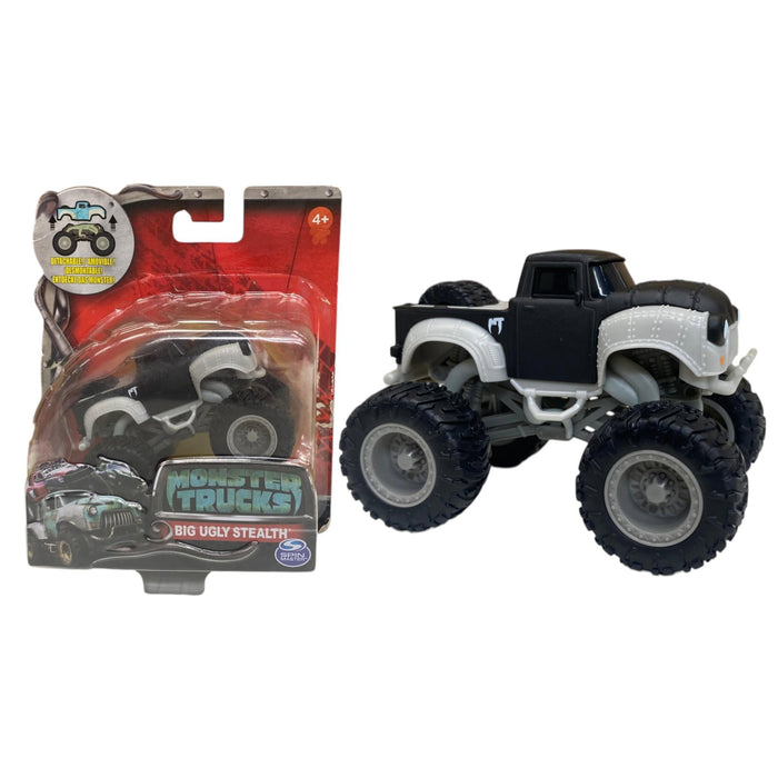 Mașinuță monster truck Spin Master Mega Monster Toy Cars, Big Ugly Stealth, 4+