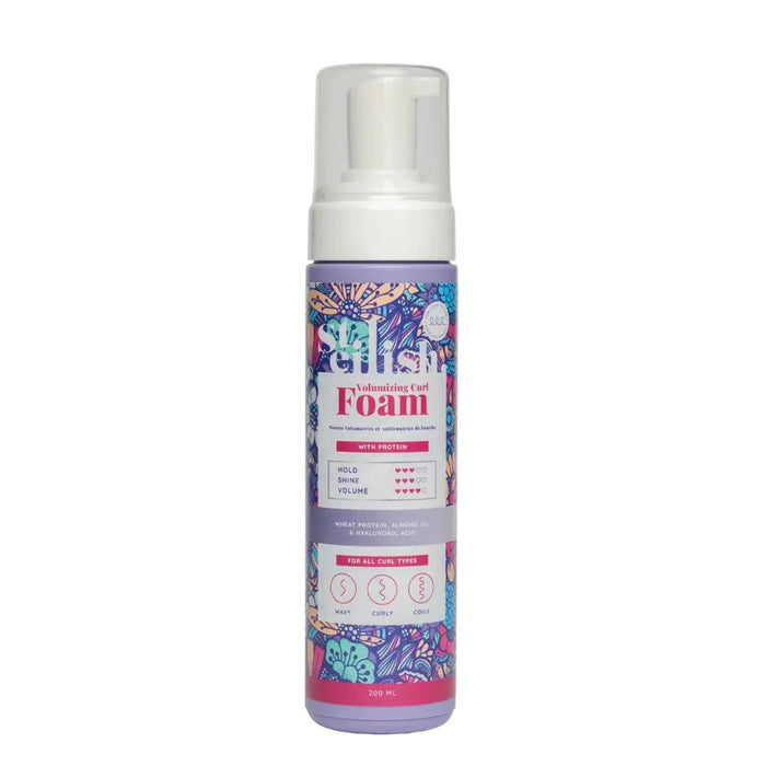Spumă de coafat Steilish Volumizing Curl, pentru volum și definirea buclelor, 200 ml