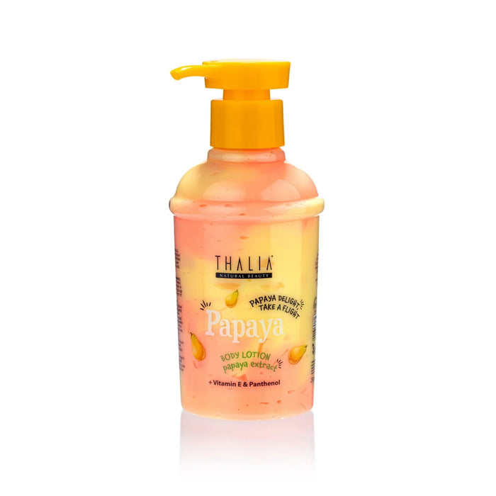 Loțiune de corp Thalia Natural Beauty Papaya, hidratantă, pentru mâini și corp, 250 ml