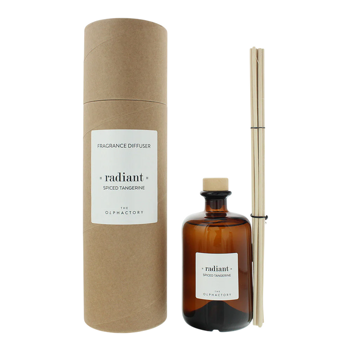 Difuzor de aromă cu bețișoare The Olphactory Radiant Spiced Tangerine, 500 ml