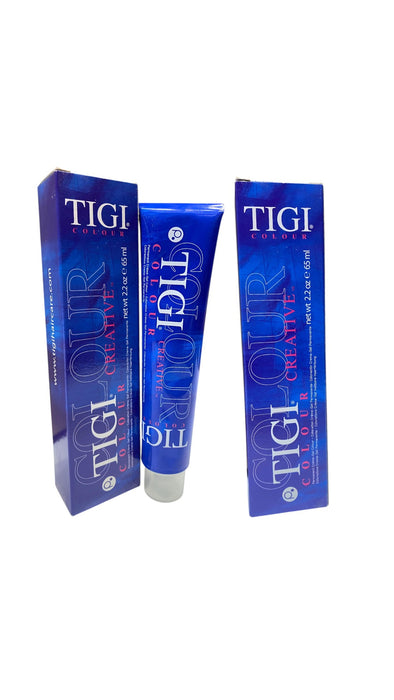 Vopsea permanentă de păr Tigi Colour Creative, nuanța 8/3 Golden Blond, 60 ml
