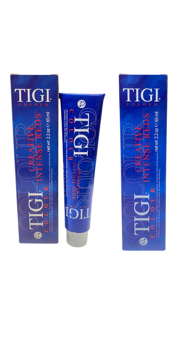 Vopsea semi-permanentă de păr Tigi Colour Gloss, nuanța 55/66 Light Brown Intensive Red, 65 ml