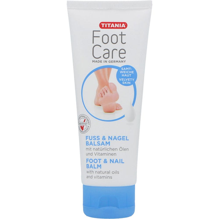 Balsam pentru picioare Titania Foot Care, hidratant, 100 ml, tester