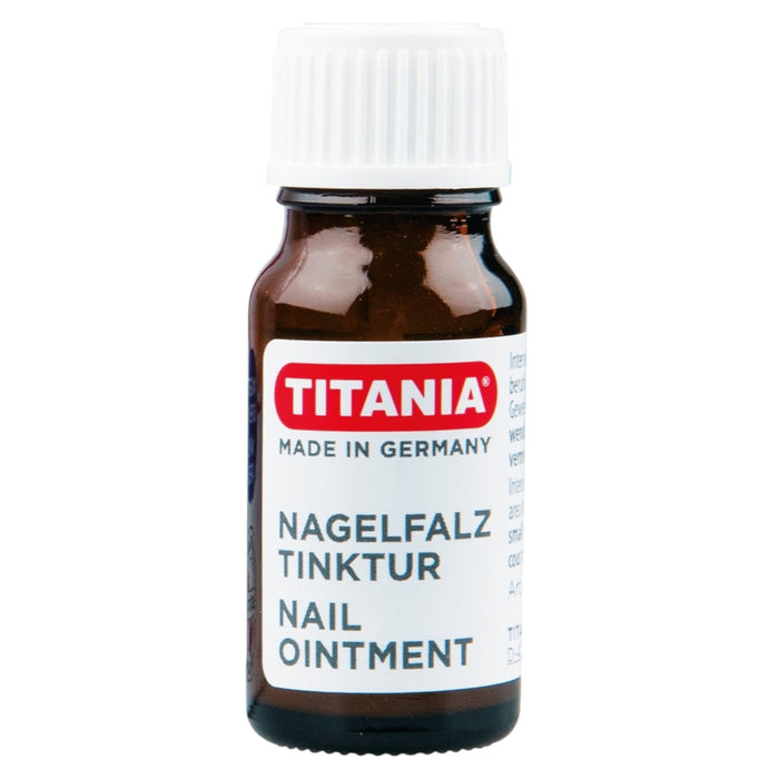 Tratament cu ulei pentru unghii Titania Nagelfalz Tinktur, hidratare și protecție, 10 ml, tester
