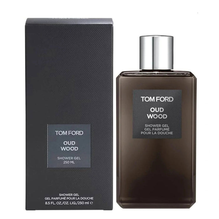 Gel de duș Tom Ford Oud Wood, hidratant, 250 ml
