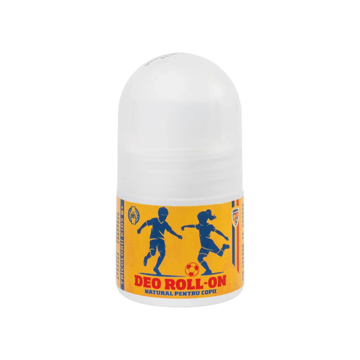 Deodorant roll-on Tricolorii Tricolorii Kids, protecție 24h, pentru copii, 30 ml