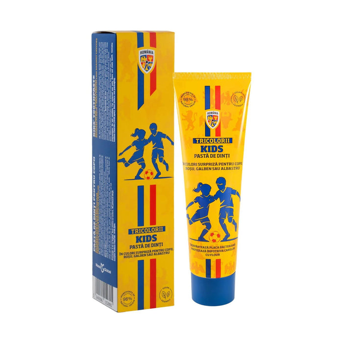Pastă de dinți Tricolorii Tricolorii Kids, pentru albirea dinților, 100 ml