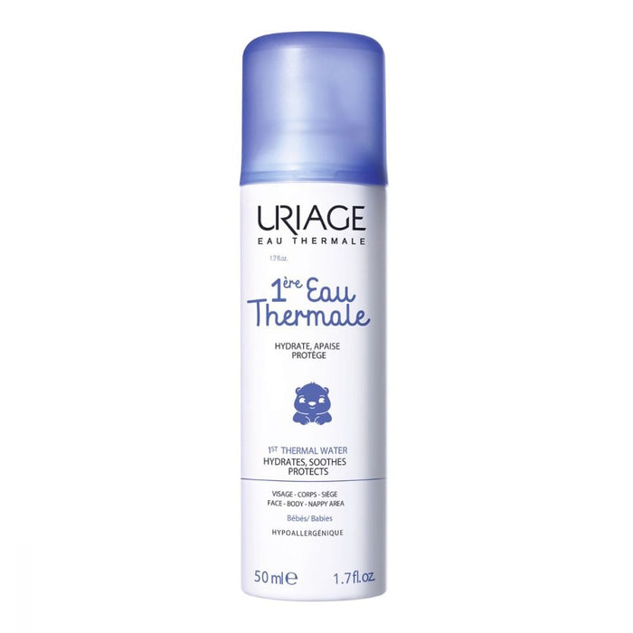 Apă termală Uriage 1er Bebe, hidratantă și calmantă, pentru față și corp, 150 ml