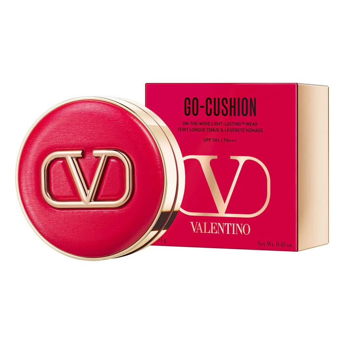 Fond de ten compact Valentino Go-Cushion, reîncărcabil, nuanța LN1, SPF 50, 14 g