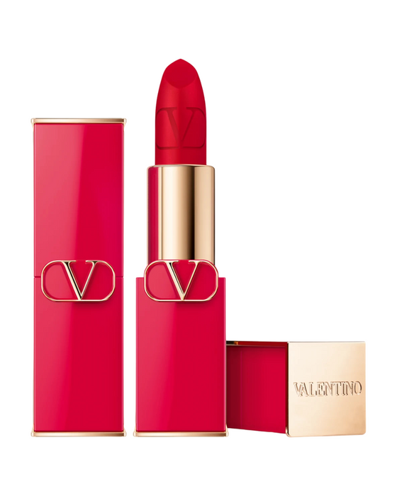 Ruj cremos Valentino Rosso, mat, nuanța 22A, reîncărcabil, 3,5 g