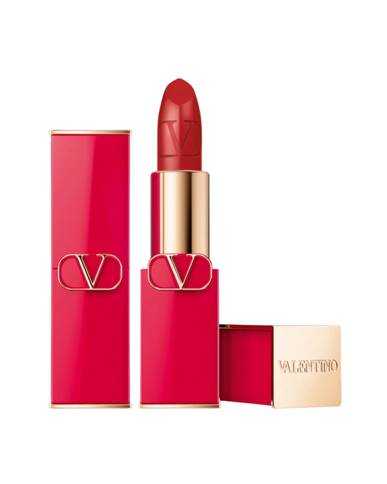 Ruj cremos Valentino Rosso, finisaj satinat, nuanța 205A, reîncărcabil, 3.5 g