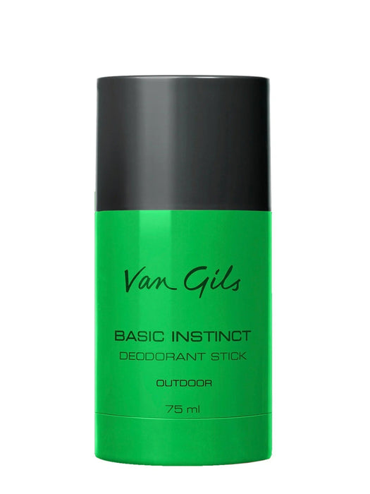Deodorant stick Van Gils Basic Instinct Outdoor, protecție 48 h, pentru bărbați, 75 ml