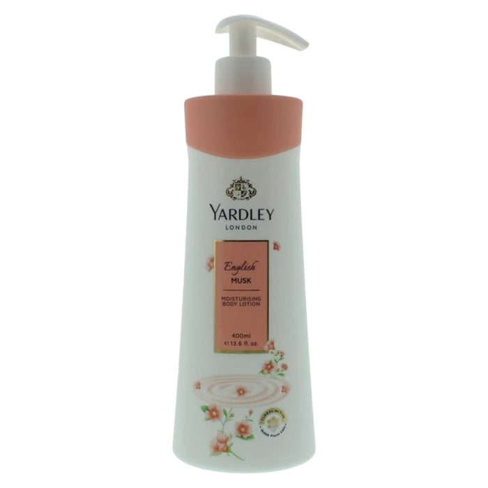 Loțiune de corp Yardley English Musk, hidratantă, 400 ml