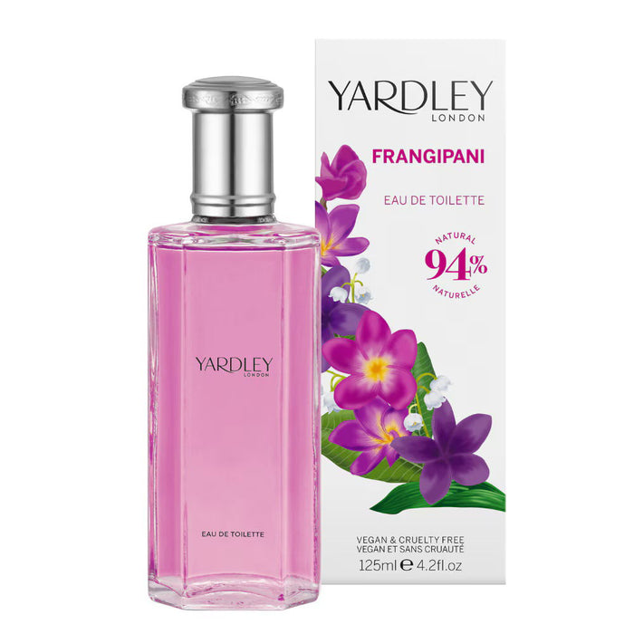 Apă de toaletă Yardley Frangipani, pentru femei, 125 ml